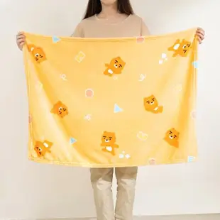 【Norns】Kakao Friends毛毯/Moomin嚕嚕米毛毯(法蘭絨刷毛毯 保暖毯 70x100cm四季毯/冬被)