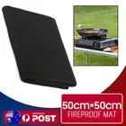 BBQ Fireproof Mat Fire Pit Mat for Decking Camp Grill Mat Flame Retardant Mats