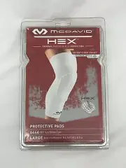 McDavid Hex Protective Knee Pads Sz Large Basketball Sports 4664