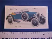 BELSIZE 9hp "Bradshaw" Butler & Lambert collector card
