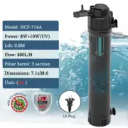 Aquarium Multi-Function Filter Fish Tank 5-In-1 Silent Water Pump Aquarium UV St