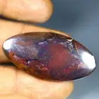 30.44 ct Cabochon (40 x 20 mm) Multi Color Australian Koroit Boulder Opal
