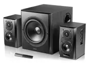 Edifier S351DB 2.1 Bluetooth Multimedia Speakers w/Subwoofer - 3.5mm/Optical/BT 4.1 AptX Wireless Sound/ Remote Control/8inch Booming Subwoofer S351DB