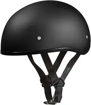 Motorcycle Helmet Half Skull Cap - Lightweight & Stylish DOT Approved Helmets for Adults - Perfect for Men and Women Riders - Comfortable & Secure Fit- Stylish Protection for Everyday Riding
