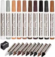 Furniture Repair Kit Wood Markers Wax Sticks, for Stains, Scratches
