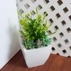 9 Pcs Mix Artificial Plants Yellow Plastic Grass With Flocking Succulents (#88)