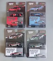 Mini GT 1/64 Super GT Lot Of 4 NSX GT3 GTR Nismo GT3 Huracan GT3 485 486 571 572