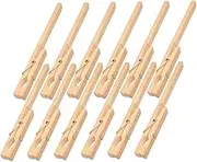 Zerodeko 20pcs Bamboo Test Tube Clamp Tube Clips for Experiment Organization Easy to Clean Reliable Fixing Tool for Laboratory Use