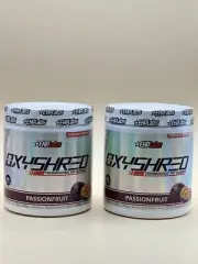 EHP Labs Oxyshred Thermogenic Fat Burner Passionfruit 60 Serves. Hi 2X Best Deal
