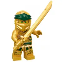 在飛比找蝦皮購物優惠-LEGO 70666 旋風忍者 黃金忍者 配黃金武士刀