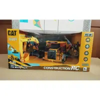 在飛比找蝦皮購物優惠-❤現貨-全新品❤ CAT 1:35 遙控工程車兩入組 挖土機