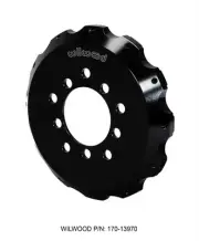 Wilwood 170-13970 Big Brake Hat - Flared Bell Hat Offset: 0.95 Rotor Bolt Circle