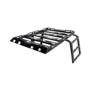 Elora Platform Roof Rack Ladder Kit Heavy-Duty Carrier for Jeep Wrangler JL