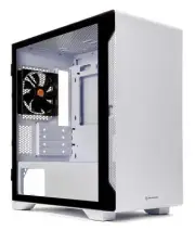 Thermaltake S100 Tempered Glass Snow Edition Micro-ATX mini-Tower Computer Ca...