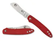 Spyderco Knives Roadie Slipjoint Red FRN N690Co Stainless C189PRD Pocket Knife