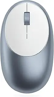 [SATECHI] M1 Wireless Bluetooth Mouse with Rechargeable Type-C Port - for MacBook Pro/Air, iPad Pro, iPad Air, Mac Mini, iMac and More (Blue)