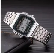 Digital Watches For Men Sports Waterproof Bracelet Clock Gold Electronic LED