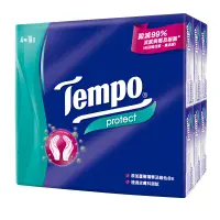 在飛比找家樂福線上購物網優惠-[箱購]Tempo 抗菌倍護4層迷你紙手帕7PC抽18包 x