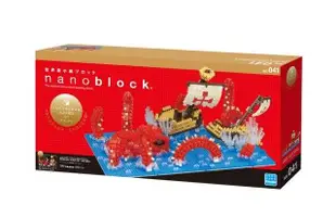 河田積木 nanoblock NB-041 海之王 庫拉肯