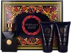 Dylan Blue By Versace For Men Set: EDT + ASB + Bath & SG 1.7oz+1.7oz+1.7oz New