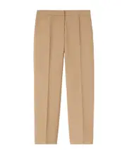 Jil Sander Tapered Cropped Tailored Trousers DE36,DE40,DE38 clay color