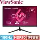 R1【福利品】ViewSonic優派 27型 VX2728-2K 電競遊戲顯示器