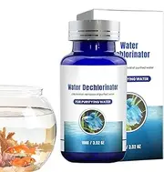 Mihauuke Water Purification Tablets for Fish Tank,100g Powerful Fish Tank Dechlorinator - Aquarium Conditioner Clarifier, Algae Removal Products for Pond