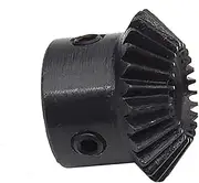 Gears Pinion Gear Set, Pinion Gear 1Pcs 1 Module Bevel Gear 20T 25T 30 Teeth 1:1 Bevel Gear 5mm 6.35mm 10mm 8mm Bore 1M 30T 45 Steel Transmission Gear bore Shaft(20 Teeth,8mm bore)