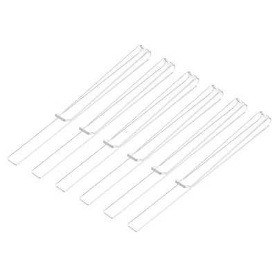 6Pcs Music Book Clips, Clear Acrylic Sheet Music Holder, for Sheet Music Stands
