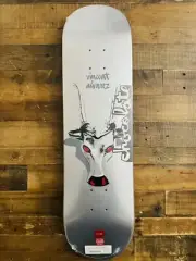 Chocolate Skateboards Deck Longhorn Bull Silver Vincent Alvarez