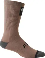 Fox 8" Defend Crew Sock - Plum