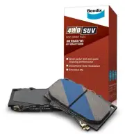 Bendix 4x4 Brake Pad Set Rear DB1451-4WD