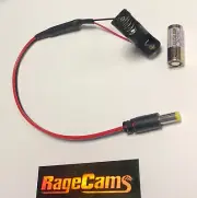 12v DC Micro Battery Power Plug Security Camera-Monitor-Wireless-Mic-Transmitter