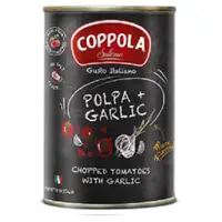 在飛比找蝦皮商城優惠-COPPOLA 大蒜切丁番茄基底醬(無鹽)COPPOLA P