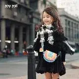 在飛比找遠傳friDay購物優惠-zoyzoii 兒童時尚百搭皮革斜揹包禮盒 (送禮最質感精美