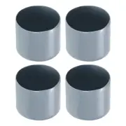 4 Pack Screw Thread Protector Cover Rubber End Caps 1 3/4"(45mm) ID/Grey