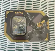 Pokemon Sun & Moon Team Up Pikachu & Zekrom GX Tag Team Tin - Factory Sealed