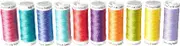 Sulky 712-34 Summer Collection Crossroads Cotton Petites 12 Weight, 10 Pieces Per Pack, Multicolor