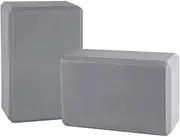 2 Pack Yoga Blocks,Foam Blocks,Foam Light Weight Gym Blocks,Yoga Brick,for Yogi & Yogini,Pilates,Meditation to Improve Strength,Flexibility and Balance.Set of 2,Yoga Accessories