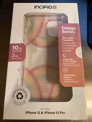 Incipio Design Series Case for iPhone 12/ 12 Pro Rainbow BRAND NEW!