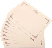 KOMBIUDA Sheets of Blank Certificate Paper for Printing Award Paper for Decorative Certificates