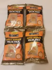 Hothands Super Warmer Value Pack ~ 40 Count ~ Larger Size ~ 18 Hours Heat Max