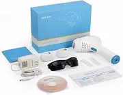 3 Lampes Hair Removal System, IPL Permanent Face Body Hair Removal Device Light Epilator, Skin Rejuvenation,Acne Clearance Lamp for Women Man 300000 Flashes FDA Certification with Shaving Razor