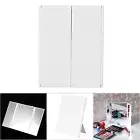 (White)Lighted Makeup Mirror 3 Colors Makeup Table Led Makeup Mirror 8 Led