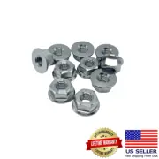 M6 & M8 GR5 Titanium DIN6923 Flange Shoulder Hex Nuts