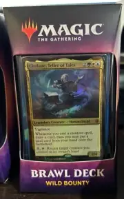 Brawl Deck - NIB New Magic: The Gathering Throne of Eldraine MtG Wild Bounty