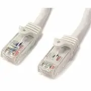 StarTech 1m Cat6 Gigabit Snagless RJ45 UTP Patch Cable (M/M), White - N6PATC1MWH