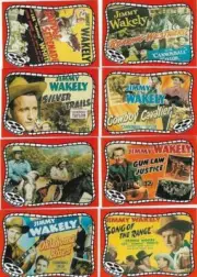8 Card Lot *JIMMY WAKELY* 1993 Riders of the Silver Screen Cards
