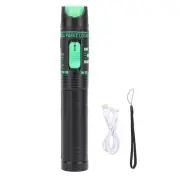 Portable Fiber Optic Cable Tester Visual Fault Locator Tool Green Light for CATV