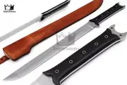 25'' Full Tang Handmade Sword Carbon Steel Blade With Sheath Free Shipping